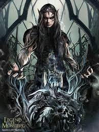 Legend Of The Cryptids Artistas Elfos Oscuros Personajes De Fantasia