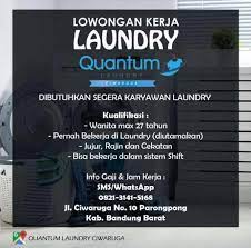 Kejadian ini terjadi sekitar 2 tahun lalu, usiaku saat itu 27 tahun. Lowongan Kerja Laundry Bandung 2020 Lulusan Sd Smp Terbaru 2021