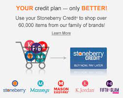 Any credit history welcome to apply. Online Credit Shopping Stoneberry