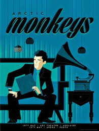 Quite possibly the best thing ever, my first ever arctic monkeys concert, managed to get a poster too. 7 Arctic Monkeys Limited Edition Gig Posters Australia New Zealand Ideas Tom Whalen Posters Australia Arctic Monkeys