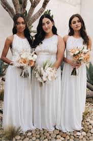 Forever And Always White Lace Maxi Dress In 2020 White Lace Maxi Dress Bridesmaid Dresses Boho White Lace Maxi