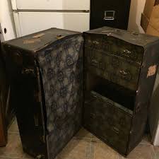 Antique trunks refinished by our customers. Best Antique Train Wardrobe Steamer Trunk Suitcase Luggage For Sale In Yorkville Ontario For 2021