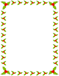Holly Border Clip Art Page Border And Vector Graphics Clip Art Borders Borders For Paper Printable Stationery