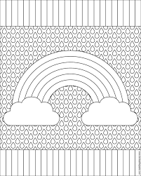 Important note because of the level of detail, the mandalas are more suited for advanced colorers and adults. Rainbow Coloring Page Rainbow Coloring Page Free Coloring Pages Coloring Pages