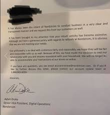 Hello, looking for some help, was in a costco in canada today and had an incident and i will admit part of it is my fault. Nordstrom On Twitter We Re Sorry We Ve Disappointed You If Would Like To Discuss The Decision Further We Recommend Following Up With The Phone Number Provided In The Letter Https T Co 2iuhafor4f