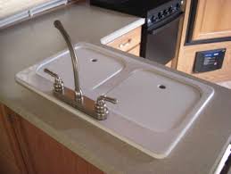 rv kitchen faucets and rv shower