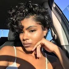 If you add sharp clipper gods with curly hair it looks fantastic. 45 Short Haircuts For Black Curly Hair