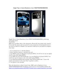 The most recently ordered unlock codes: Simple Tips To Unlock Blackberry Curve 9000 9700 8900 8800 8300 By Diane Murtiasih Issuu
