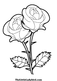 Definition Roses Coloring Pages Rose Coloring Pages Printable Flower Coloring Pages Heart Coloring Pages