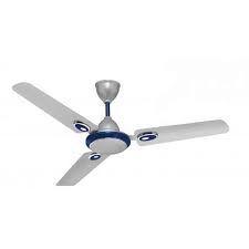 These are perfect for shops or restaurants! Buy Urja Lite 350rpm Fusion Silver Blue Ceiling Fan Sweep 1200 Mm Online At Price 999