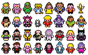 Pixel Disney Classics Sprites 2 By Mudkat101 Deviantart Com On Deviantart Perler Bead Disney Pixel Art Characters Pixel Art Design