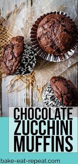 These Chocolate Zucchini Muffins Are A Great Way To Use Up All That Garden Zucchini Moist Cho Chocolate Zucchini Muffins Zucchini Muffins Chocolate Zucchini