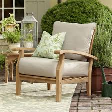 Birch Lane Outdoor Furniture Covers Birch Lane Summerton Teak Wood Chair With Its Durable Construction And Variegated Mocha Color The Summerton Chair Captures The Organic Be Teak Patio Furniture