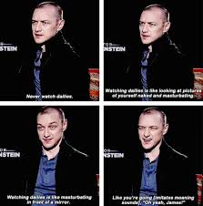 Masturbating with the oh yeah moan. When He Was Asked How He And Michael Fassbender Developed Their On Screen Chemistry Dzhejms Makevoj