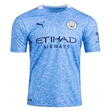 Premier league · champions league: Puma Manchester City Authentic Home Jersey 20 21 Soccer Com Manchester City World Soccer Shop Manchester