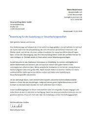 Damit zeigen sie dass sie weiterhin in der praxis aktiv waren. Bewerbung Als Steuerfachangestellte R Bewerbungsmuster