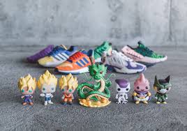 Dragon ball z seems to have been in fox's possession for a while—the special box he posted with the sneakers is marked may 25, 2017. expect fox, a big name for nike. Adidas Dragon Ball Z Complete Collection Revealed Sneakernews Com