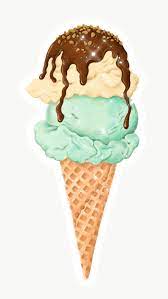 Hand Drawn Sparkling Ice Cream Cone Sticker With White Border Free Image By Rawpixel Com Manotang How To Draw Hands Ice Cream Cone Ice Cream