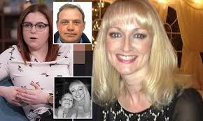 Woman who watched her stepfather murder her mother when she was just 14  years old recalls the chilling moment he looked her in the eye and walked  away before she bravely chased