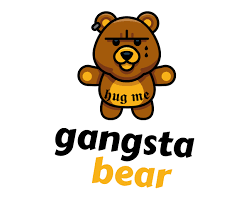 Adobe illustrator 10, eps illustrator 10, pdf, svg, andtransparent png. Logopond Logo Brand Identity Inspiration Gangsta Bear Gangster Bear