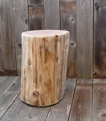 Tree Stump Side Table Timber End Table Tree Log Table Base Reclaimed Wood Live Edge Reclaimed Si Tree Stump Side Table Side Table Stump Table