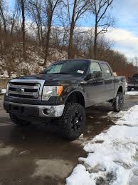 2014 Ford F150 With 6 Inch Rough Country Lift 35x12 50r18 Atturo Tires And Rockstar Wheels Check Us Out Www Ntwonline C Wheel Accessories Ford F150 Jeep Cars