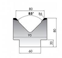 Precision Press Brake 2v Dies M60-90-02 With 90degree ...