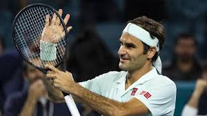 Roger federer and andy murray share a court during a practice session at the all england club ahead of wimbledon. Atp Masters Miami Roger Federer Zieht Muhelos Ins Halbfinale Ein Eurosport