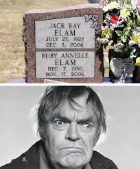 JACK RAY ELAM JULY 27, 1927 DEC.3 3, 2006 DEC. RUBY ANNELLE ELAM DEC.. 7,  1930 NOV. NOV.17,2006 17. 2006