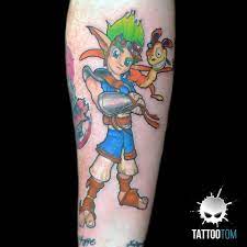 He has a twin sister, diamond. Image Result For Jak And Daxter Tattoo Gaming Tattoo Nerd Tattoo Tattoos