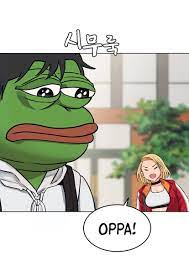 Bro they put pepe in a pornhwa I can't 💀 (Sauce: Keep it a secret from  your mother!) : r/manhwa