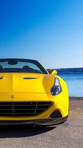 Top Yellow Sports Car Hd Iphone 7 And Iphone 7 Plus Wallpaper Sports Car Best Luxury Cars Ferrari California T