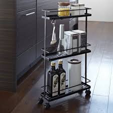 Rebrilliant Espinal Rolling Kitchen Cart Reviews Wayfair Kitchen Appliance Storage Slim Kitchen Storage Kitchen Storage Cart
