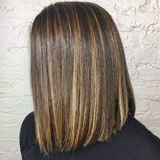 34 Best Caramel Highlights For Every Skin Tone Trending In 2021 Brunette Hair With Highlights Short Hair Highlights Long Bob Hairstyles