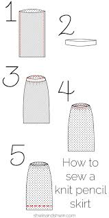 Do you love pencil skirts as much as we do? Free Knit Pencil Skirt Pattern Shwin And Shwin