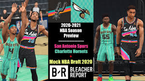 It's interesting to see a different hornets color scheme too. San Antonio Spurs Vs Charlotte Hornets 20 21 Season Preview With City Jerseys Modded Nba2k21 Youtube