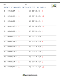 Mathsite.org offers usable info on factoring by grouping worksheet glencoe, quadratic equations and solving systems and other math subject areas. Greatest Common Factor Worksheet Page