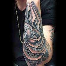 Half sleeve tattoo covers the upper arm. 101 Best Money Tattoos For Men Cool Design Ideas 2021 Guide