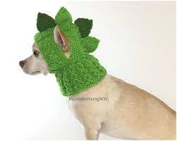 Dragon Dinosaur Dog Hat With Ear Holes Dragon Dinosaur Small Etsy Dog Hat Dog Snood Dog Scarfs