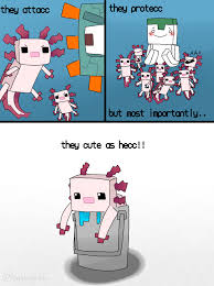 The new minecraft axolotl mob is by far the cutest thing added in minecraft 1.17. I M So Happy They Are Adding Axolotls Minecraft