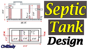 Septic Tank Design Septic Tank Construction How To Design A Septic Tank In Urdu Hindi