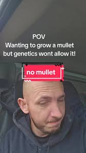 Bald Dude with Mullet