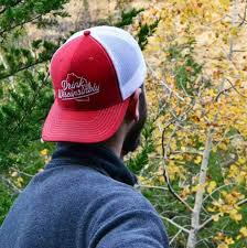 Red White Trucker Hat Drink Wisconsinbly