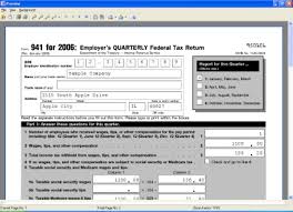 Software that a sme or larger business (of your choice) might use in its operations. Payroll Software Small Business Form 941 Preview