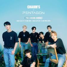 Pentagon (펜타곤) is a korean pop boy group that debuted in 2016 under cube entertainment. Pentagon íŽœíƒ€ê³¤ On Twitter Pentagon X Charm S 2021 Collaboration Open 2021 06 11 2021 07 04 23 59 Kst Https T Co Ib7bvlsyq1 Https T Co Enaay1ctsi íŽœíƒ€ê³¤ ì°¸ìŠ¤ Pentagon Charms Pentagonxcharms Https T Co Dizvwvdcte