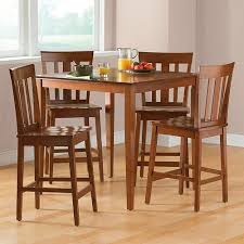 Mainstays 5 Piece Mission Counter Height Dining Set Walmart Com Counter Height Dining Sets Counter Height Table Dining Furniture