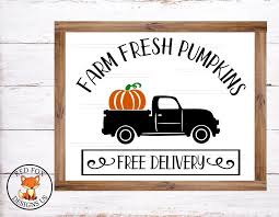 Farm Fresh Pumpkins Svg Fall Vintage Trick Svg Fall Svg Etsy In 2021 Pumpkin Sign Thanksgiving Signs Pumpkin Patch Sign