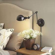 Great savings & free delivery / collection on many items. Diy Projects And Ideas Wall Lamps Bedroom Bedroom Reading Lights Swing Arm Wall Lamps
