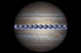 Thankfully for us here on earth however, this was not to be, and instead we are left with jupiter as 'merely' the largest planet in the solar system. Ini Perbandingan Ukuran Bumi Dan Planet Jupiter Beda Banget Hitekno Com