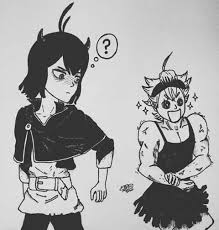 Un Nuevo Dibujo De Asta Y Nero Para Alegrar El Dia Mas Dibujos Edd Off Blackclover Blackbulls Mimosa Black Clover Anime Black Clover Manga Anime